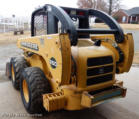 john deere 260 skid steer value|john deere 260 2000.